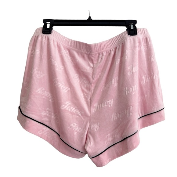 Juicy Couture Pink Sleep Shorts Large NWOT - Picture 2 of 4